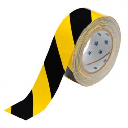 Tape Aisle Marking 3x36yd 7M Black/Yellow 16/CS