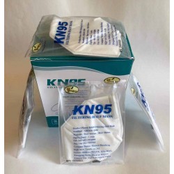 Face Mask KN95 Individually Wrapped 20/BX 50/CS