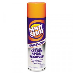 Spot Shot Pro. Instant Carpet Stain Remover, Light Scent, 18oz. Spray Can