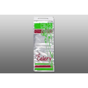 Bag Poly 6x14.5 1Mil Printed Celery 1000/CS