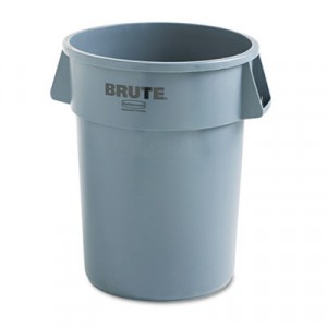 Can Plastic Brute 44 Gallon Gray RCP2643GRA