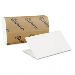 1-Fold Paper Towel, 10-1/4x9-1/4, White