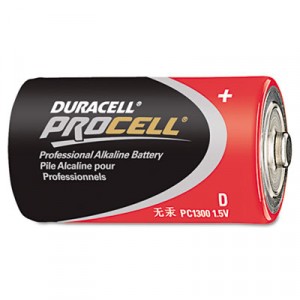 Procell Alkaline Battery, D