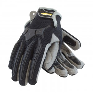 Maximum Safety Brickyard, Synthetic Leather Palm w/ TPR Reinforcements Size Large