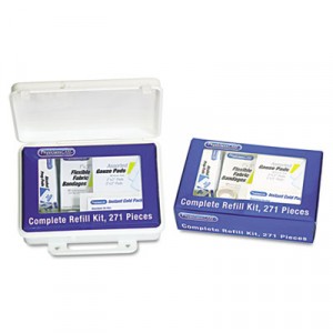 Complete Care First Aid Kit Refill, 271-Pieces