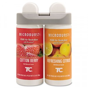 Microburst Duet Refill Cotton Berry/Refreshing Citrus 3oz Aerosol 3/CS