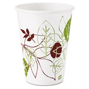 Pathways Paper Hot Cups, 12 oz, 500/Carton