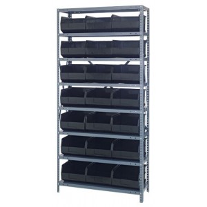 Stackable shelf bin steel shelving systems 