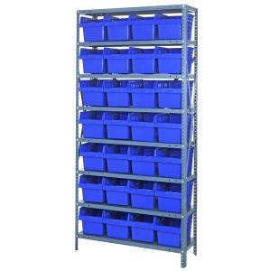 Quantum 8"" store-max shelf bin units