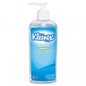 KLEENEX Instant Hand Sanitizer, 8oz, Pump Bottle, Sweet Citrus