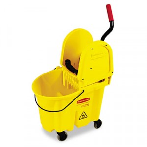 Wavebrake 35-Quart Bucket/Wringer Combinations, Yellow