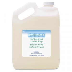 Antibacterial Liquid Soap, Floral Balsam, 1gal Bottle