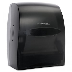 Towel Dispenser Electronic Touchless Hard Roll Black