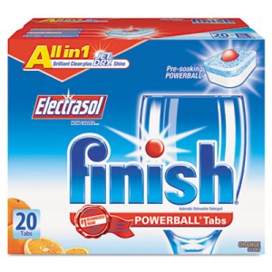 Electrosol Automatic Dishwasher Detergent, Orange Scent, Powder, 2.3 qt. Box