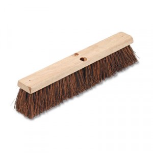 Floor Brush Head, 3 1/4" Natural Palmyra Fiber, 18"