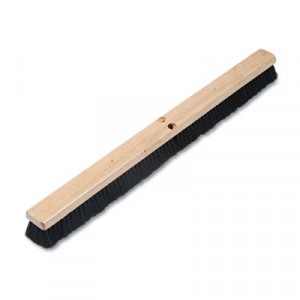 Floor Brush Head, 2 1/2" Black Tampico Fiber, 36"