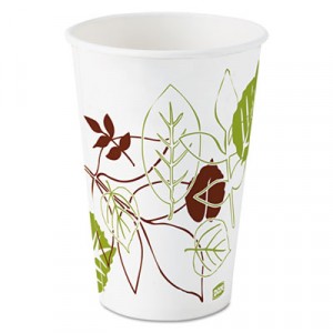 Pathways Polycoated Paper Cold Cups, 16 oz
