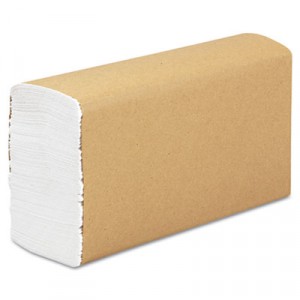 SCOTT Multi-Fold Towels, 9 2/5x9 1/5, White