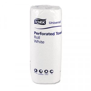 Universal Perforated Towel Roll, Two-Ply, 11x9, White, 84/Roll