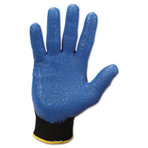 JACKSON SAFETY G40 Nitrile Coated Gloves, Size 7 (Small), Blue