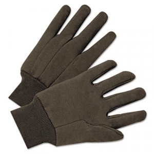 Jersey General Purpose Gloves, Brown