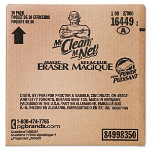 Magic Eraser Extra Power, 4 3/5x2 2/5 in, 7/10" Thick, White