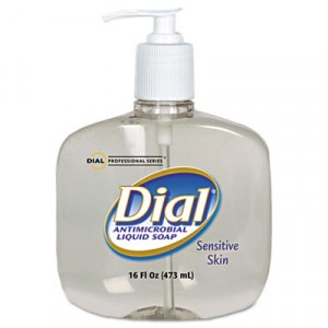 Antimicrobial Soap for Sensitive Skin, 16 oz Pump