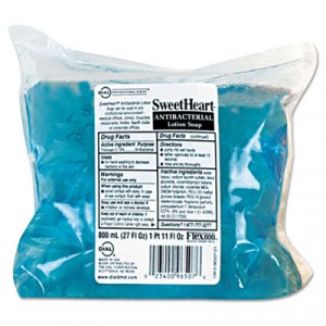 Antibacterial Lotion Soap, 800 ml Flex Pack Refill