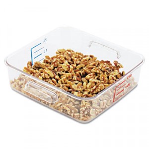 Container Space Saver 2 quart 8.75x8.3x2.7 Clear