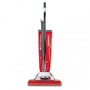 Quick Kleen Wide Track Vacuum with Vibra-Groomer, 16 in, 18.5 lbs, Red