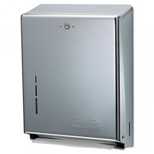 C-Fold/Multifold Towel Dispensers, 14 3/4x11 3/8x4, Chrome