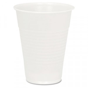 Clear Plastic PETE Cups, 10 oz., 45/Bag