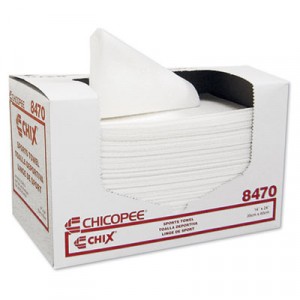 Towel Sports 14x24 White 100/PK 6/CS