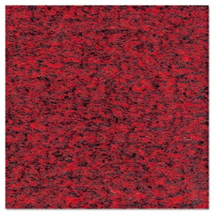Rely-On Olefin Indoor Wiper Mat, 24x36, Red/Black