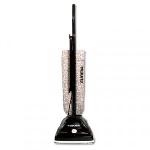 Household Upright Bag-Style Vacuum, 12 lbs, 5 amp, Black