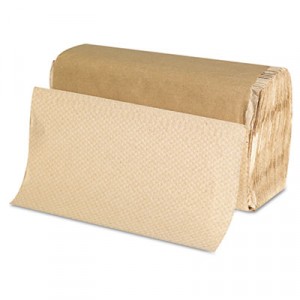 Singlefold Paper Towels, 9x9 9/20, Kraft, 250/Pack