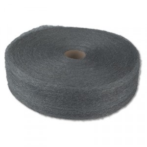 Industrial-Quality Steel Wool Reel, #1 Medium, 5-lb Reel
