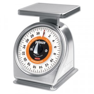 Pelouze QuickStop Mechanical Portion-Control Scale, 32oz Cap, 7x5 Platform