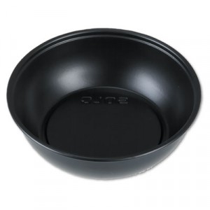 Plastic Soufflé Portion Cups, 5 1/2 oz., Black, 250/Bag