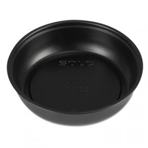 Plastic Soufflé Portion Cups, 3 1/2 oz., Black, 250/Bag