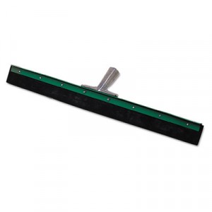 Aquadozer Heavy Duty Floor Squeegee, 24 Inch Blade, Green/Black Rubber, Str