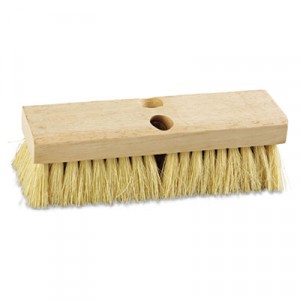 Deck Brush Head, 10" Head, Tampico Bristles