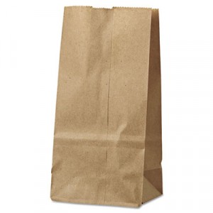 Bag Paper 4.3125x2.4375x7.875 2# Kraft 500/CS