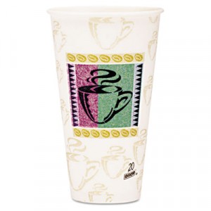 Hot Cups, Paper, 20 oz, Coffee Dreams Design