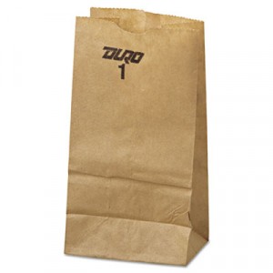 1# Paper Bag, 30-Pound Base Weight, Brown Kraft, 3-1/2x6-7/8, 500-Bundle