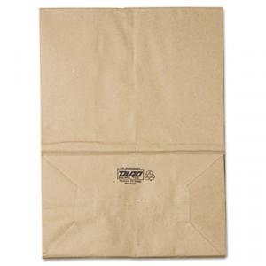 Bag Paper 12x7x17 57# Kraft Bag 500/BDL
