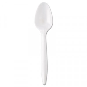 Wrapped Cutlery, 6 1/4", Teaspoon, White