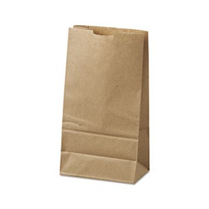 Bag Paper 6x3.625x11.0625 Kraft #6 2000/CS