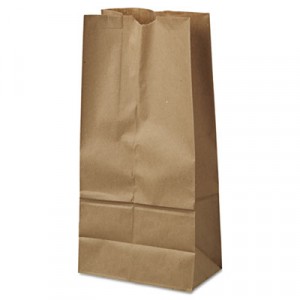 Bag Paper 7.75x4.8125x16 #16 Kraft 500/CS