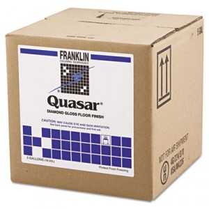 Quasar High Solids Floor Finish, Liquid, 5 gal. Box